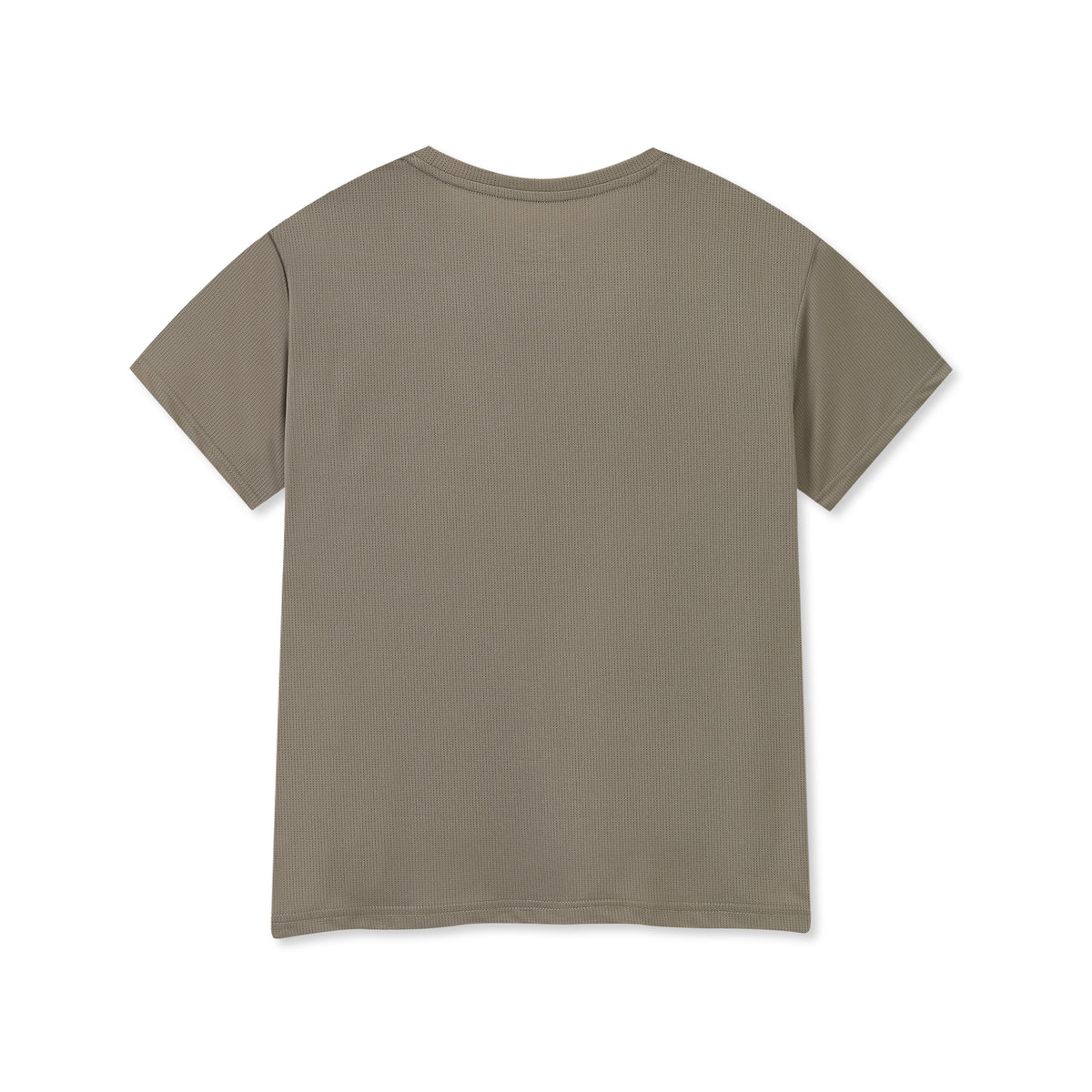 Earth Brown 02 | Naut Alend technical running t-shirt for women, back view